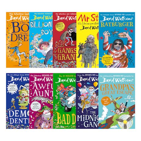 David Walliams 10 Books Collection