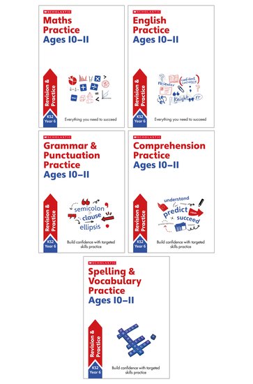Year 6 Home Learning Essentials Books Collection