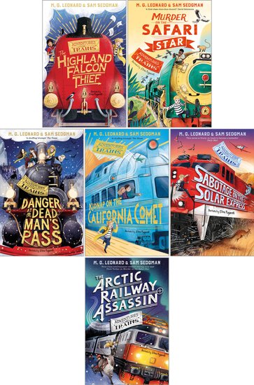 Adventures on Trains 6 Books Collection