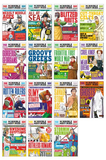 Horrible Histories 20 Books Collection