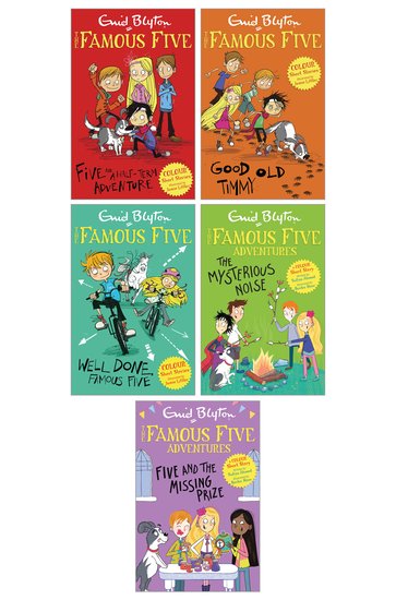 Famous Five 5 Books Collection