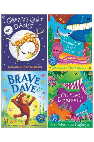 Giles Andreae Picture Book 4 Books Collection