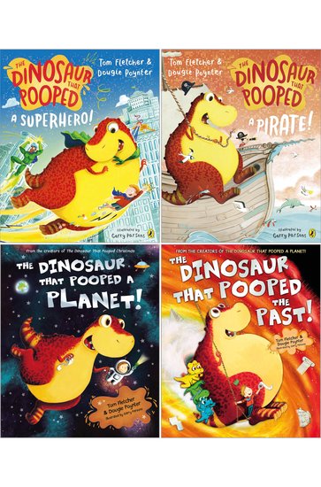 The Dinosaur that Pooped Books Collection