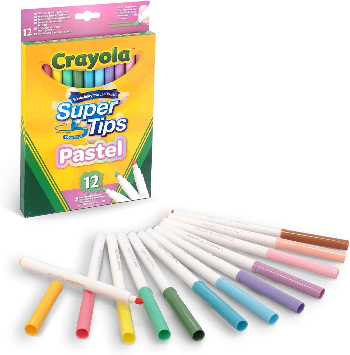 SuperTips Pastel Washable Markers – Angels Herald