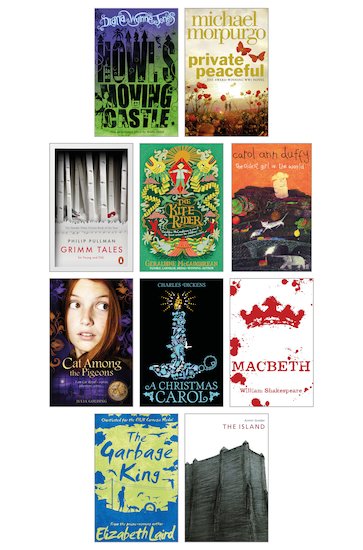 Pie Corbett's Reading Spine Year 7 10 Books Collection