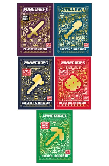 Minecraft Handbook 5 Books Collection