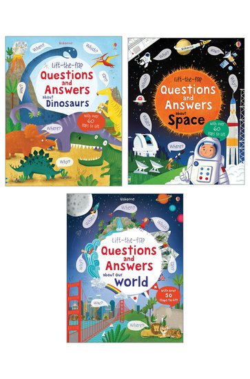 Usborne Lift the Flap Q&A Books Collection